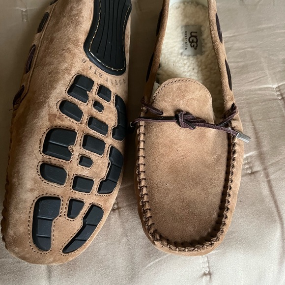 NEW UGGs suede loafers, size 9 - Picture 3 of 4